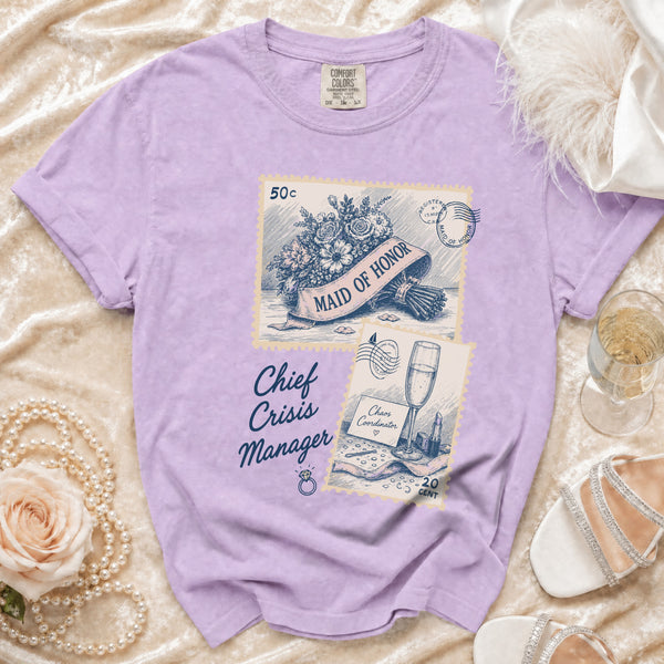 Maid of Honor T-Shirt in Orchid