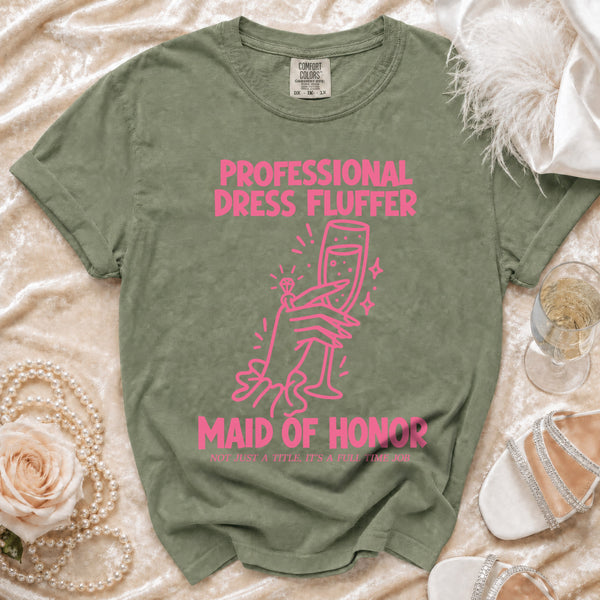 Honor Fluffer T-Shirt in Moss