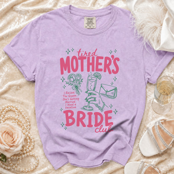 Tired Mother's Club T-Shirt in Orchid