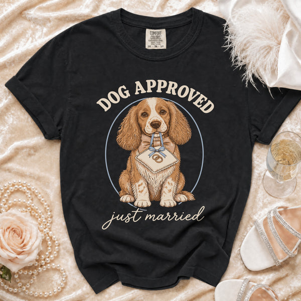 Dog Approved T-Shirt in Black