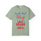 Sarah's Bach Last Splash t-shirt with cocktail graphic.