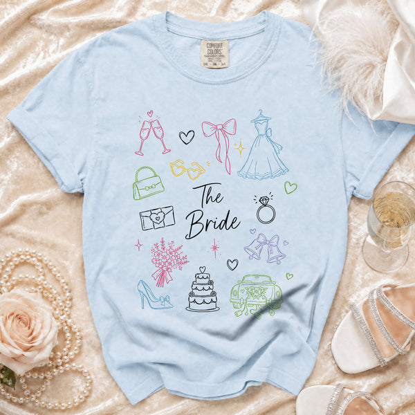 The Bride T-Shirt in Chambray