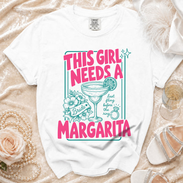 Bride Margarita T-Shirt in White