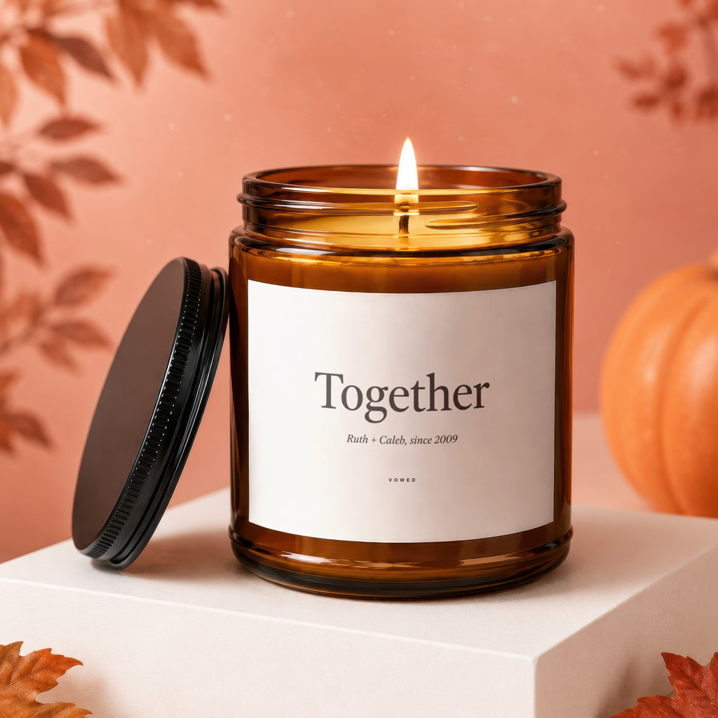 Together Anniversary Candle