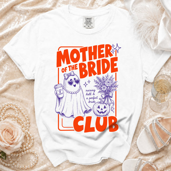 Mother of the Bride T-Shirt in White