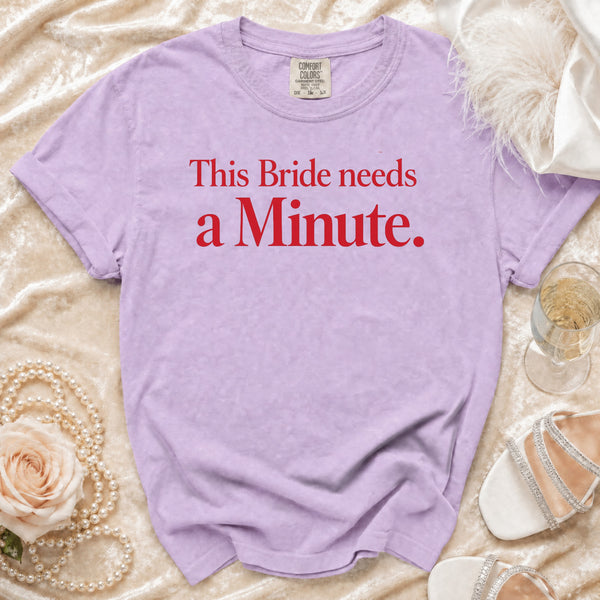 A Minute Bride T-Shirt in Orchid