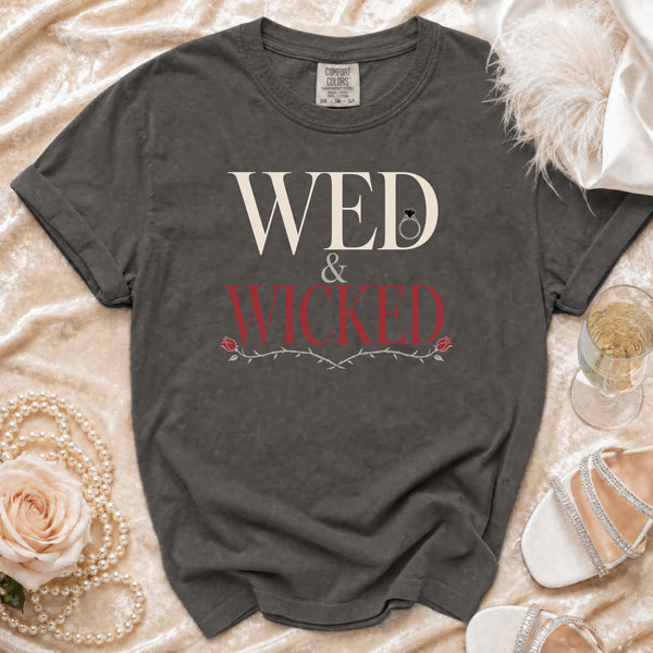Wicked Wed T-shirt in Pepper