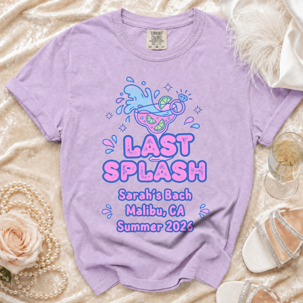 Last Splash Sarah's Bach Malibu CA Summer 2026 t-shirt.