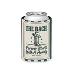 Forever Starts With A Howdy striped can cooler, Blue Spruce