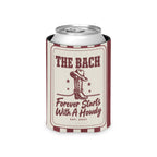 Forever Starts With A Howdy striped can cooler, Chili