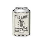 Forever Starts With A Howdy striped can cooler, Pepper