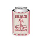 Forever Starts With A Howdy striped can cooler, Watermelon