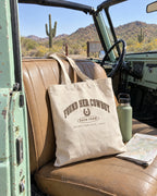 Found Her Cowboy canvas tote bag on a bachelorette trip with the crew