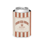 Found Her Cowboy striped can cooler, Terracotta