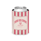 Found Her Cowboy striped can cooler, Watermelon
