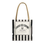 Found Her Cowboy striped tote bag, Black