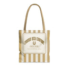 Found Her Cowboy striped tote bag, Mustard