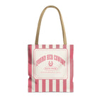 Found Her Cowboy striped tote bag, Watermelon