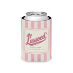 Lassoed For Life striped can cooler, Blossom