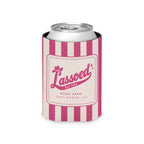 Lassoed For Life striped can cooler, Crunchberry