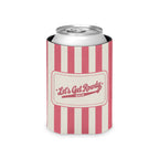 Let's Get Rowdy striped can cooler, Watermelon