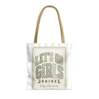 Let's Go Girls striped tote bag, Bride