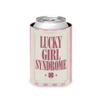 Lucky Bride Syndrome striped can cooler, Blossom