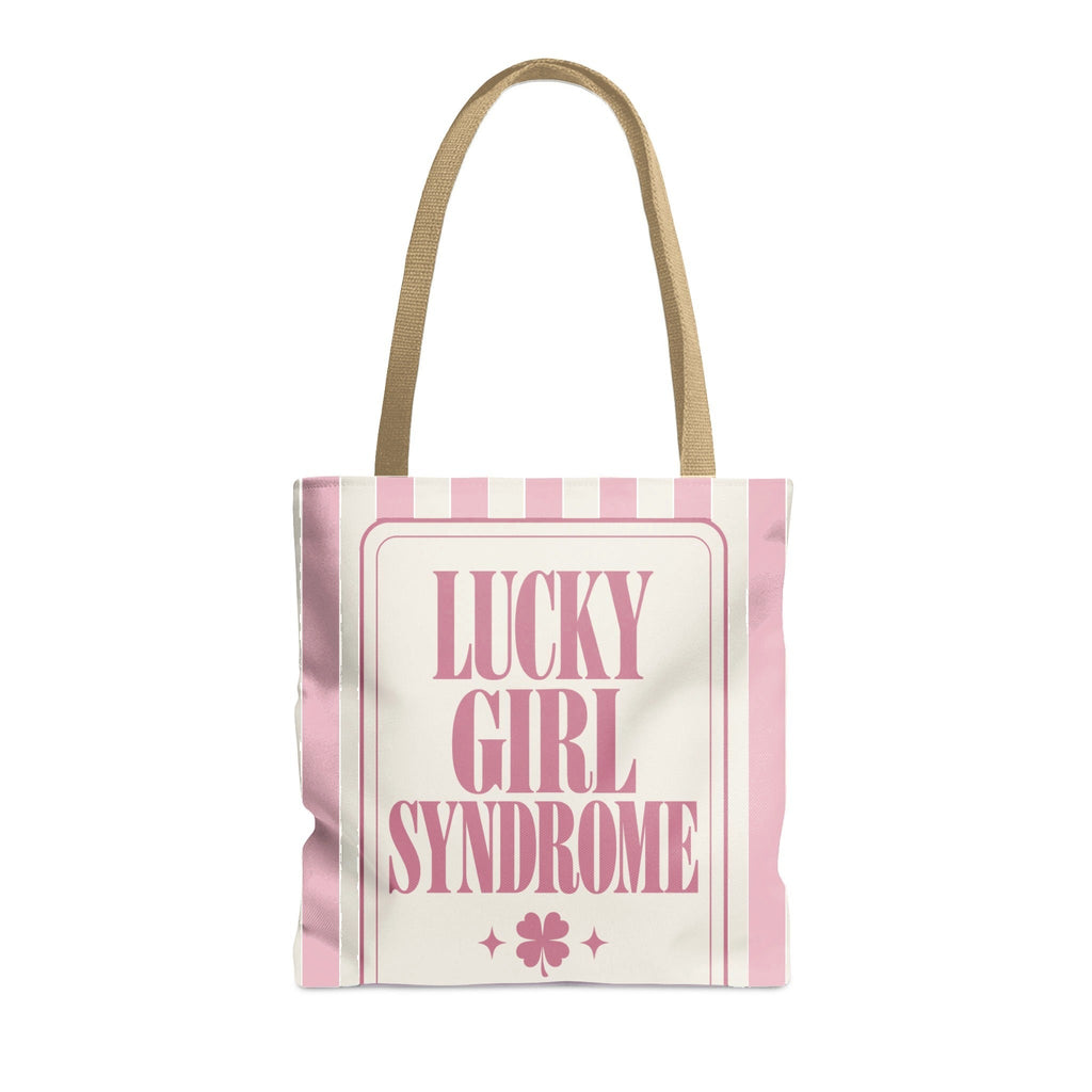 Lucky Bride Syndrome striped tote bag, Blossom