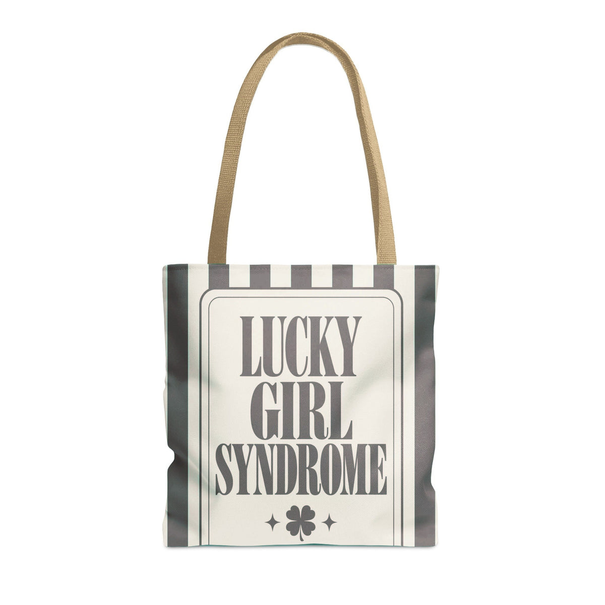 Lucky Bride Syndrome striped tote bag, Pepper