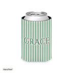 Custom name can cooler, Pinstripe, Regular, Island Reef