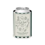 Nash Bash striped can cooler, Blue Spruce