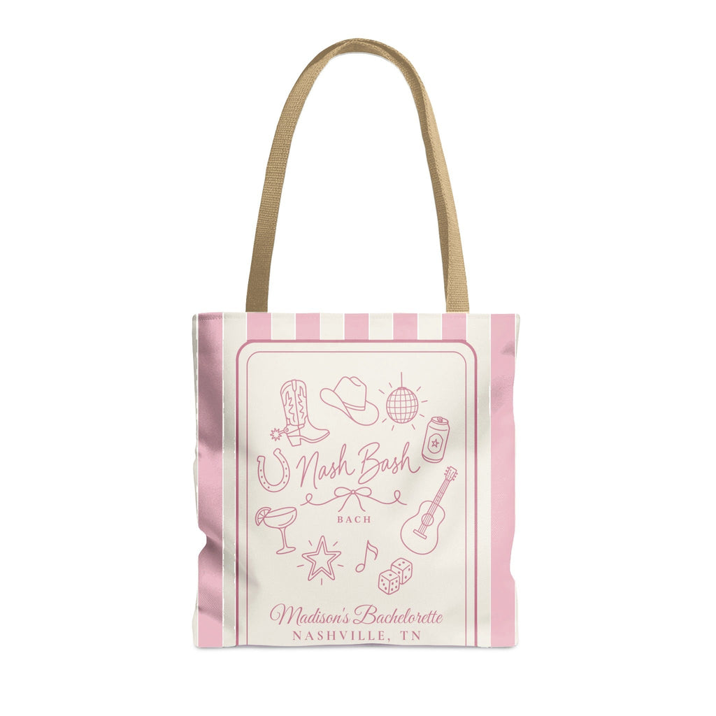 Nash Bash striped tote bag, Blossom