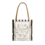 Nash Bash striped tote bag, Espresso