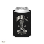 Nashville Social Club solid can cooler, Regular, Black