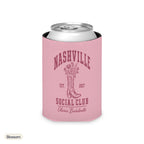 Nashville Social Club solid can cooler, Regular, Blossom