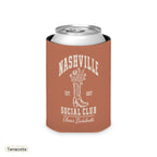 Nashville Social Club solid can cooler, Regular, Terracotta