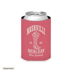 Nashville Social Club solid can cooler, Regular, Watermelon