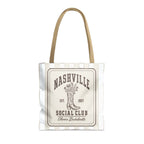 Nashville Social Club striped tote bag, Bride