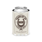 Saddlin' Up & Settlin' Down striped can cooler, Bride
