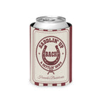 Saddlin' Up & Settlin' Down striped can cooler, Chili