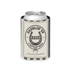 Saddlin' Up & Settlin' Down striped can cooler, Pepper