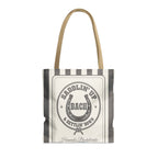 Saddlin' Up & Settlin' Down striped tote bag, Pepper