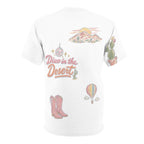 Scottsdale Bride Doodles T-shirt, flat back
