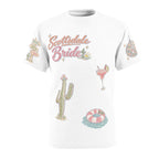 Scottsdale Bride Doodles T-shirt, flat front