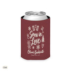 Snow In Love solid can cooler, Regular, Chili
