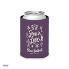 Snow In Love solid can cooler, Regular, Grape