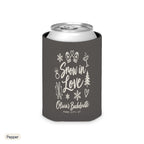 Snow In Love solid can cooler, Regular, Pepper