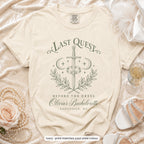 Ivory Last Quest Before The Dress bride t-shirt, print matches your crew colour