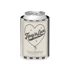 Tipsy In Love striped can cooler, Pepper