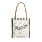 Tipsy In Love striped tote bag, Pepper